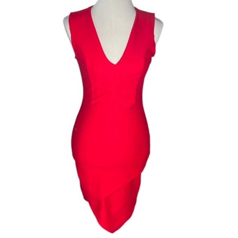 Lulus Bodycon Dress Red Size Medium